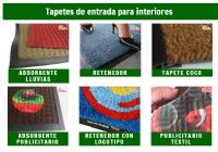 TAPETES DE ENTRADA PARA INTERIORES